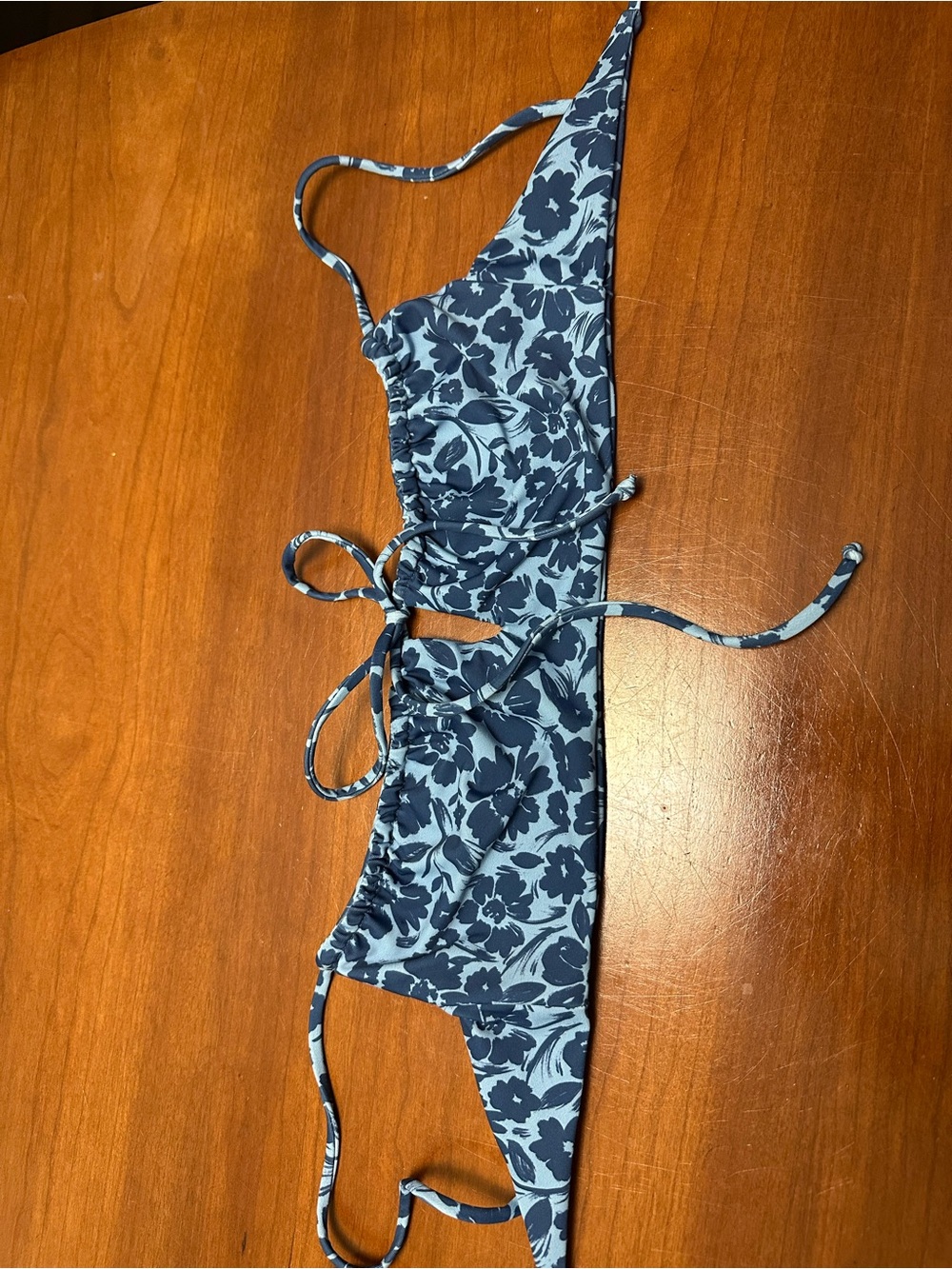 Skatie Demi Top -Blue Floral/Nanuku
